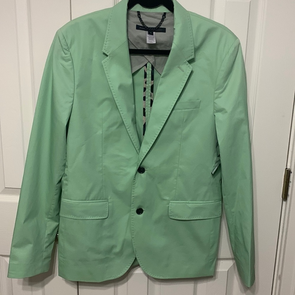 Marc by Marc Jacobs Mint Green Men's Blazer Sport Coat